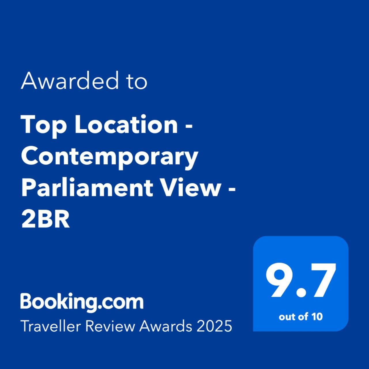 Top Location - Contemporary Parliament View - 2Br Bucarest Exterior foto